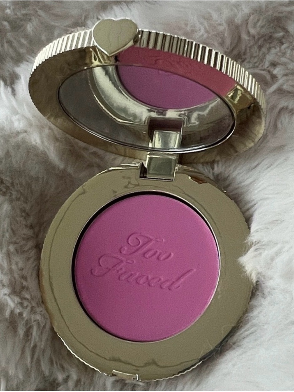 Too Faced Cloud Crush Blurring Powder Blush in Candy Clouds Pink NEW